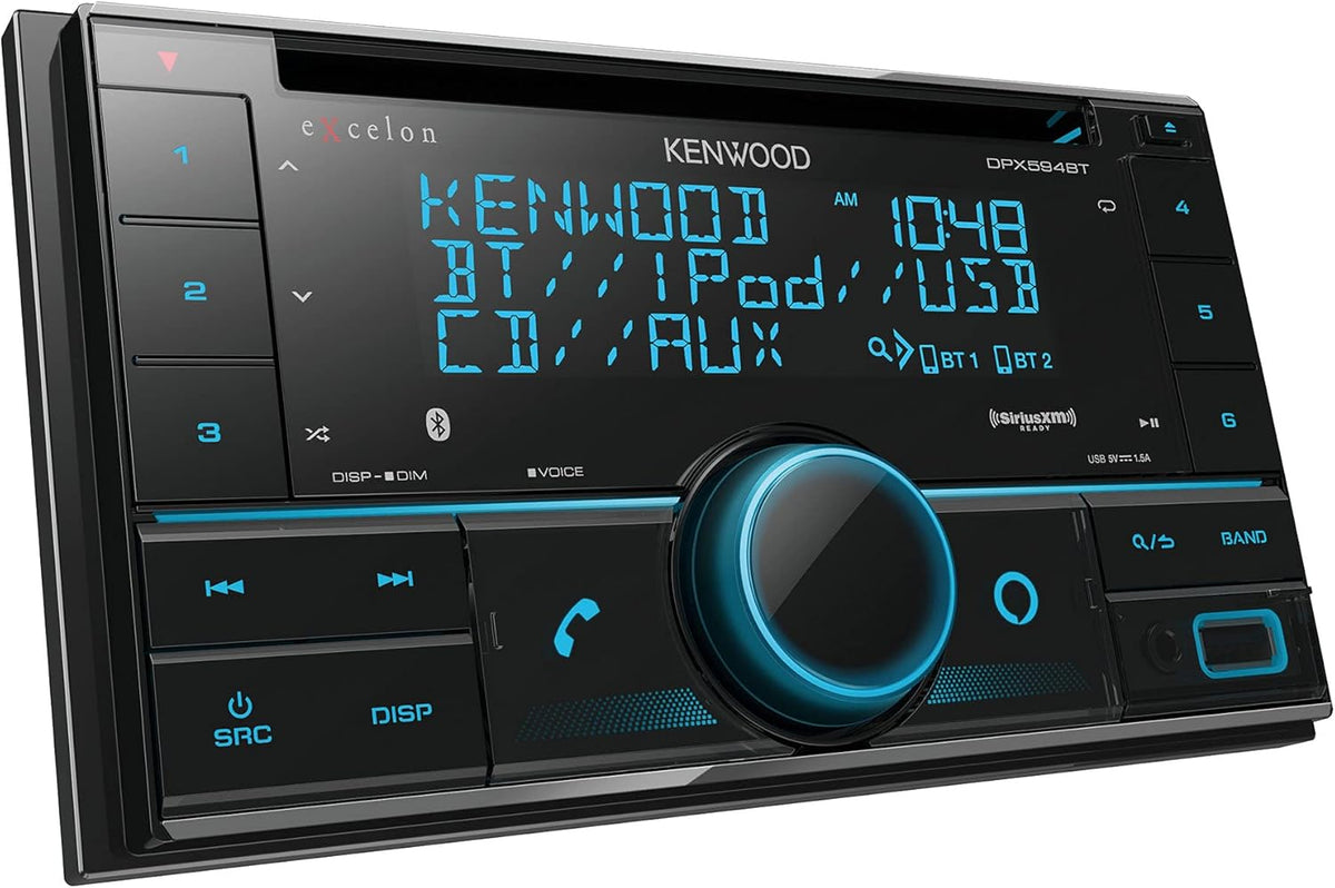 Double DIN Bluetooth Car Stereo CD Receiver with Satellite Radio Tuner Kit Z6621
