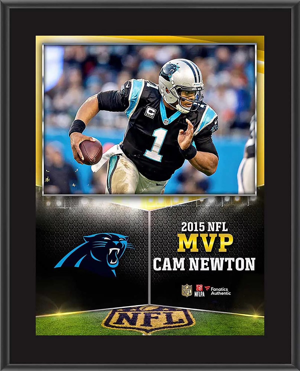 Carolina Panthers 10.5" x 13" Sublimated Plaque A95801