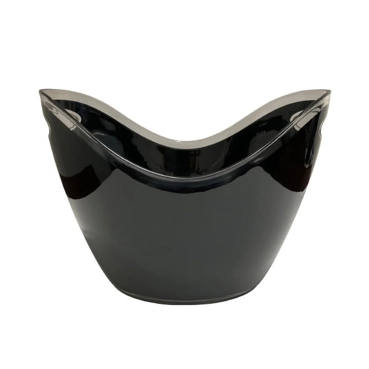 Black Plastic Ice Bucket 4 Liter M942853