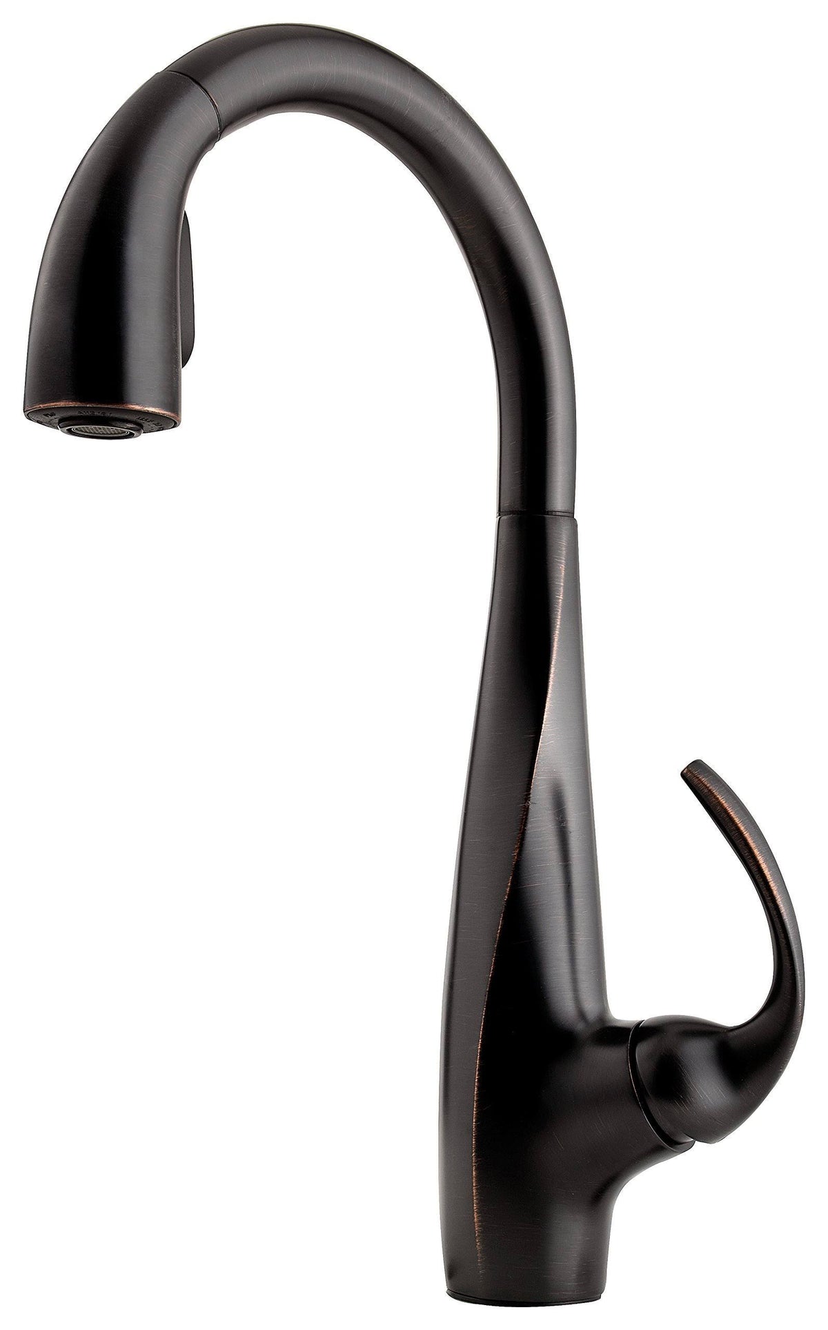 Tuscan Bronze 1-Handle Pull-Down Kitchen Faucet Y4233