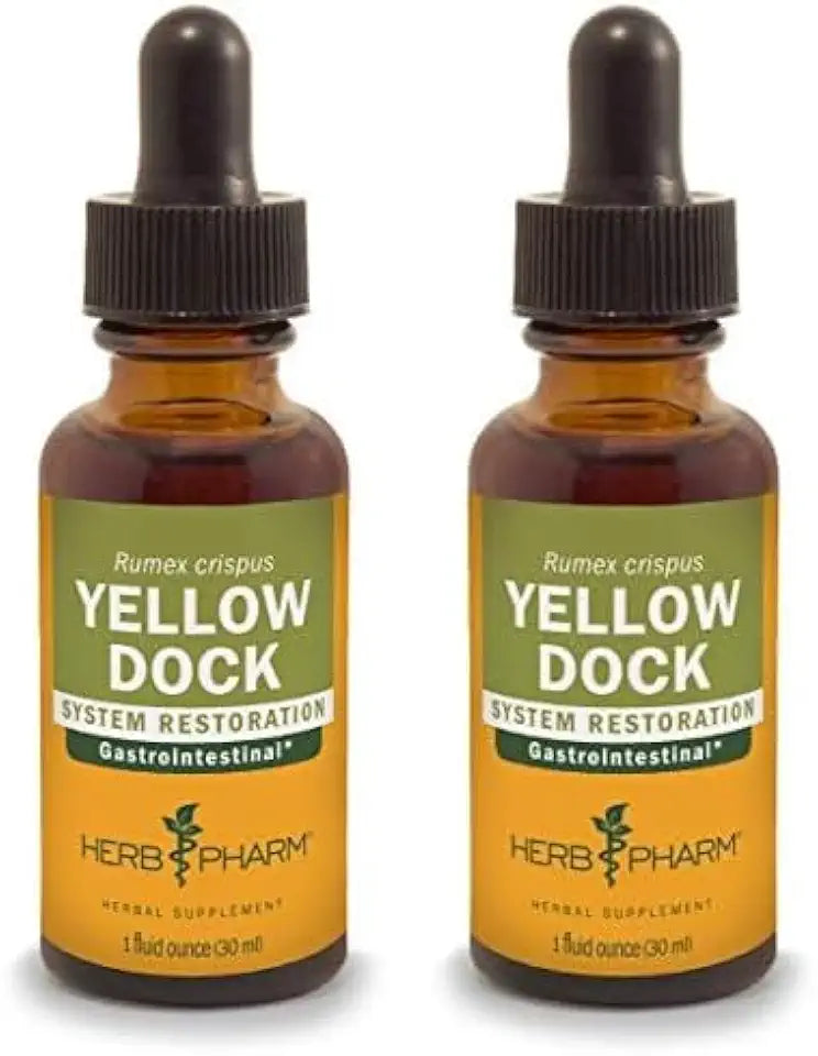 Yellow Dock Liquid Extract 1 Ounce Pack of 2 A2370