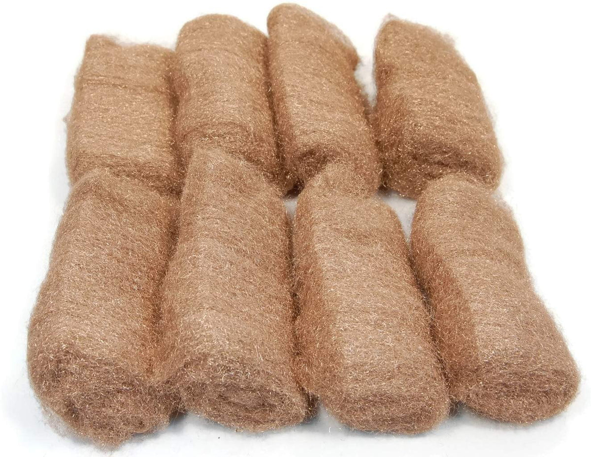 Bronze Wool Pads 8pc N151