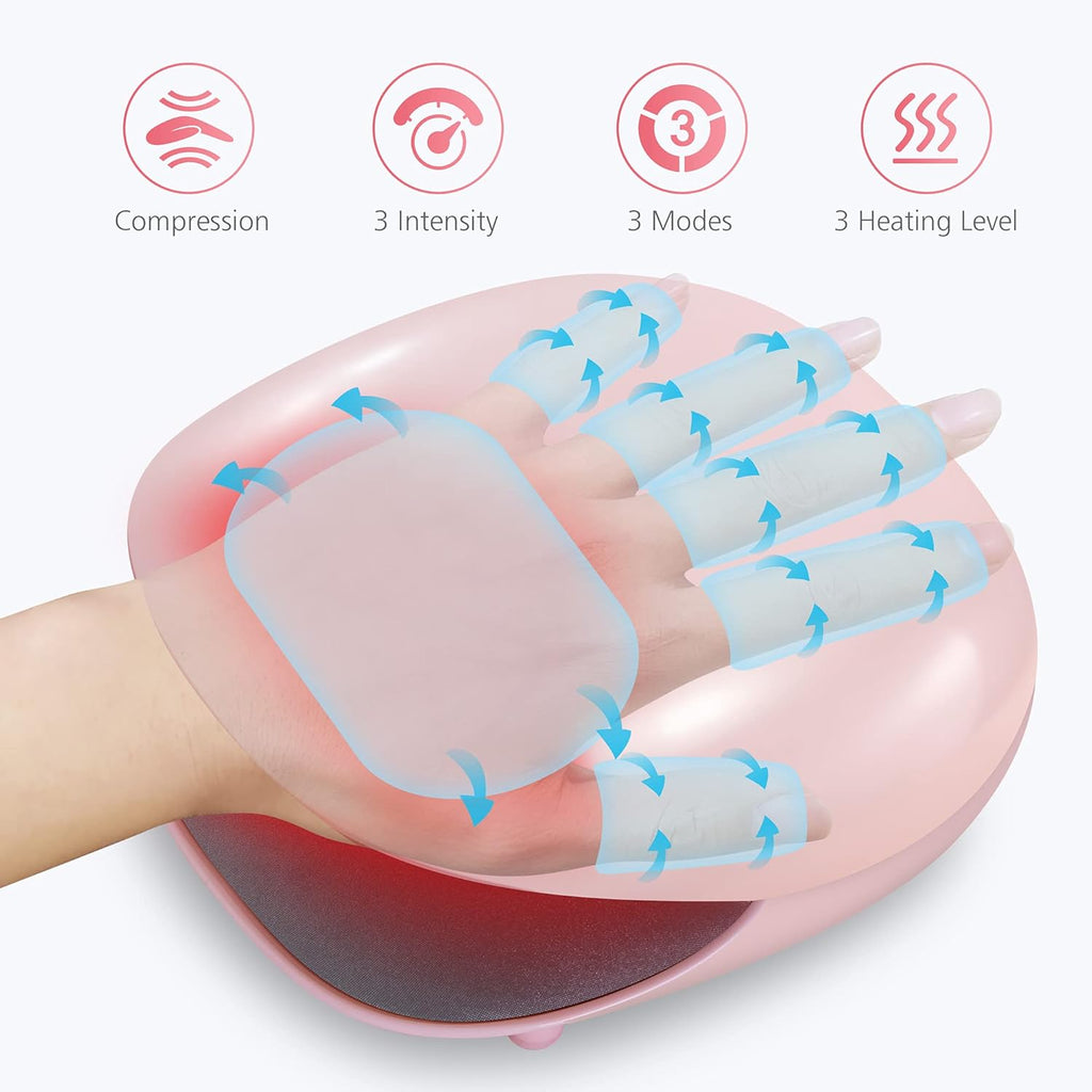 Rechargeable Hand Massager with Heat B876