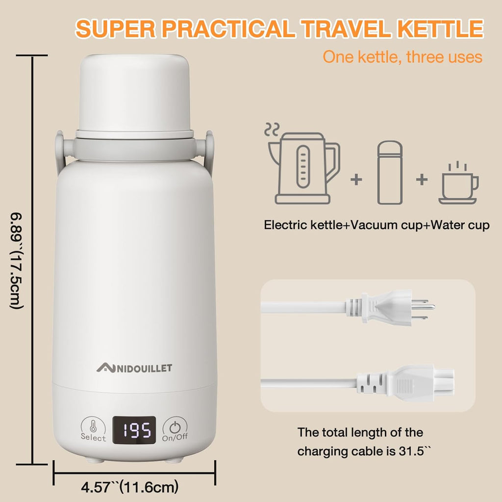 Travel Electric Kettle 1L A26329