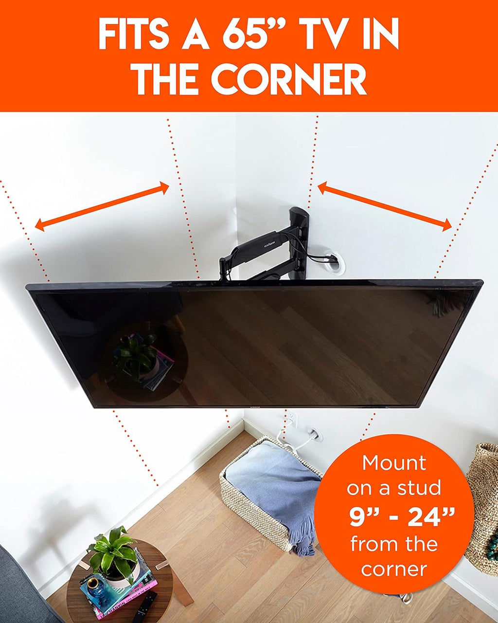 Corner TV Wall Mount Y830224