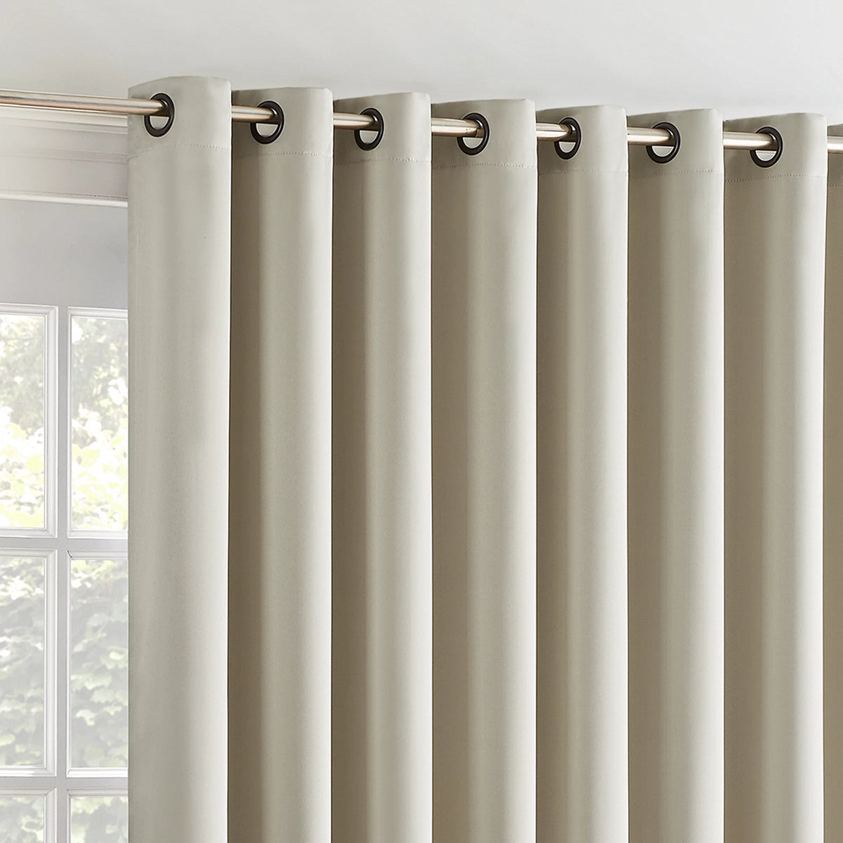 Stone Thermal Blackout Curtain Panel E927474