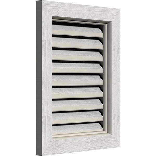 Vertical Gable Vent Primed Functional Rough Saw C8727