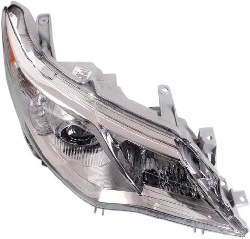Halogen Headlight Assembly Pair for Toyota Camry 2012-2014 Q5644
