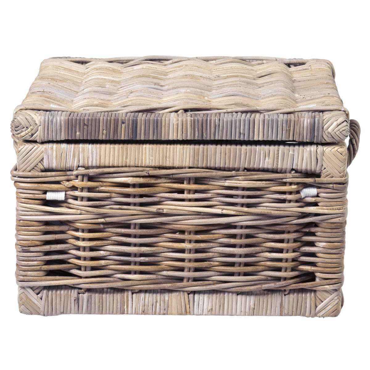 Brown Rattan Square Storage Trunk L971398