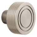 Pair of Estate Knob Without Rosette Satin Nickel Y8279