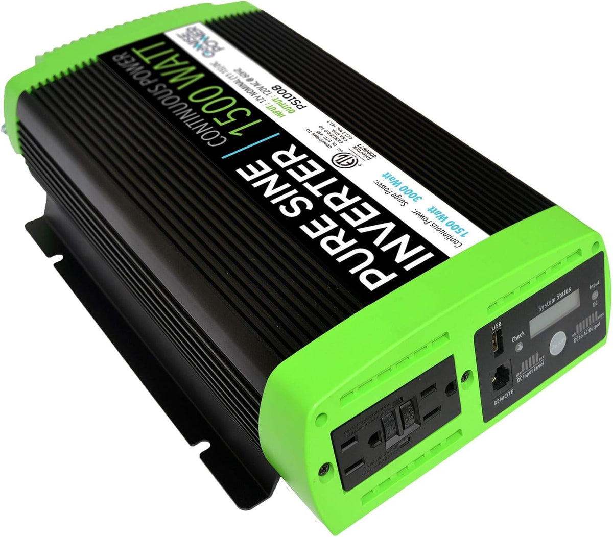 Pure Sine Wave Inverter with Digital LCD Display N51267
