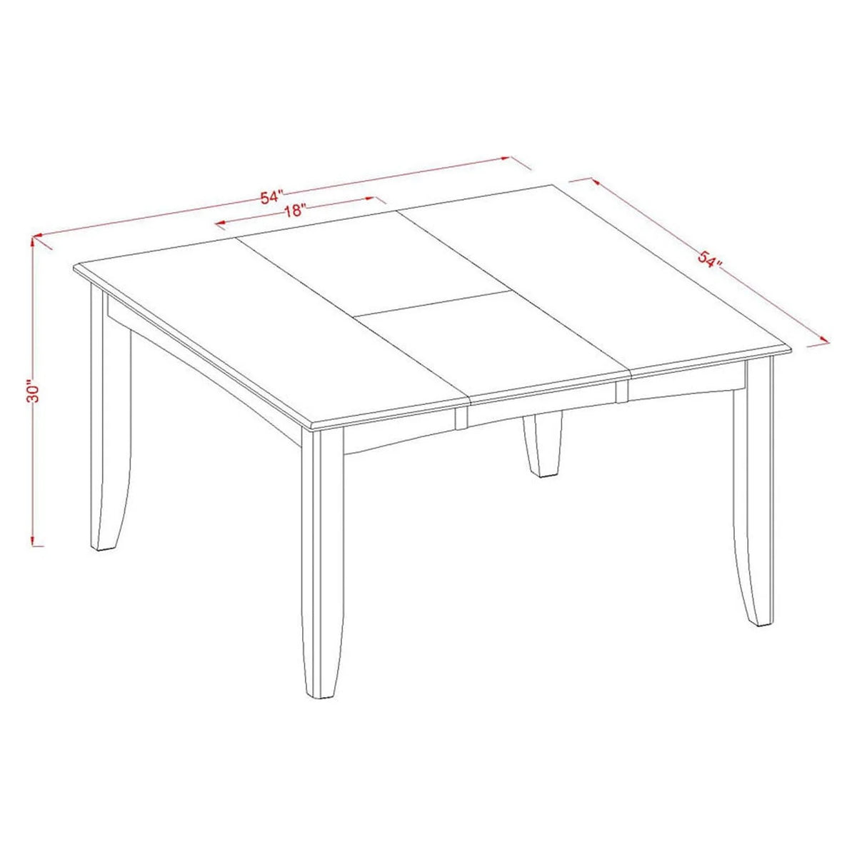 7 Piece Wooden Dining Table Set O23995