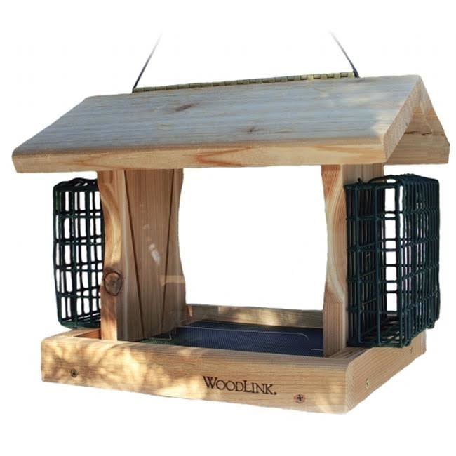 Cedar Feeder with Suet Cages Z74510