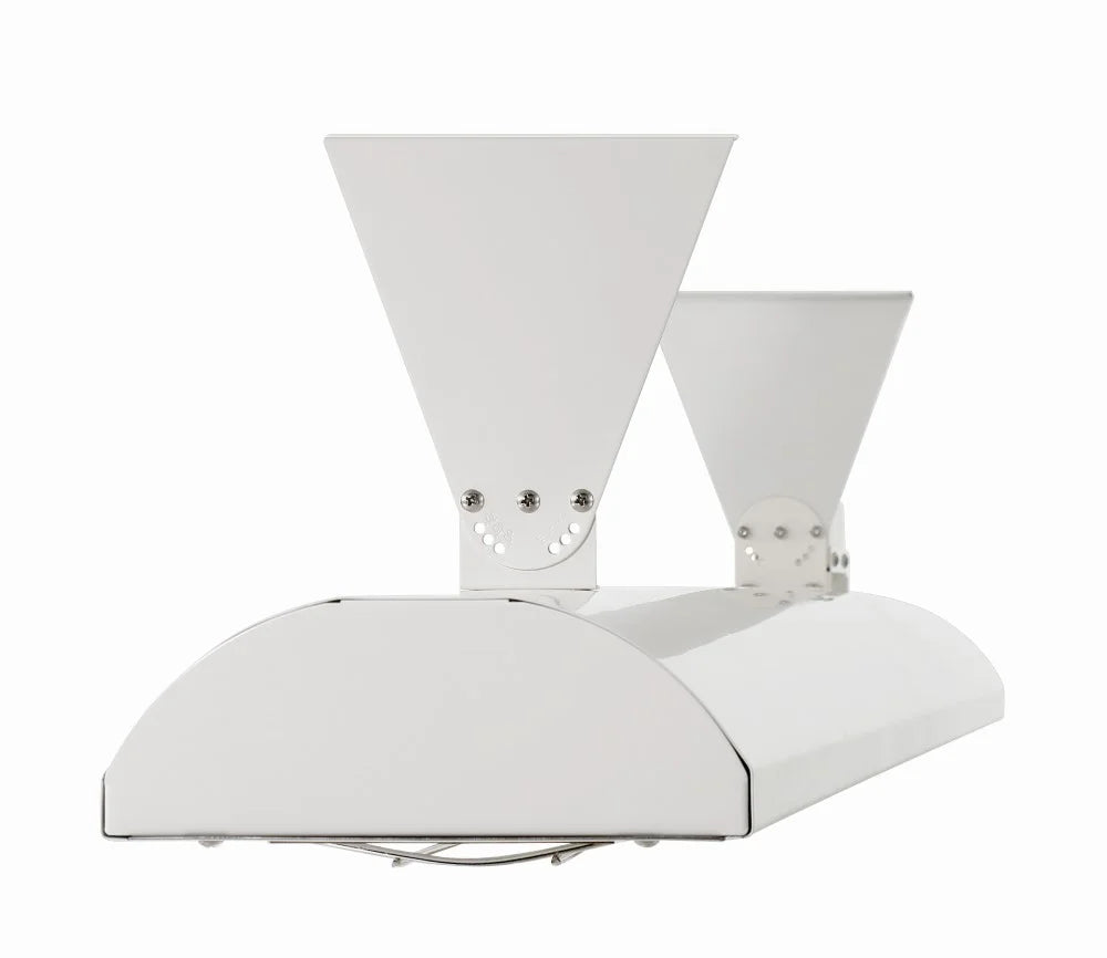 6000 Watt Electric Infrared Dual Element Heater, Stainless Steel Finish, Outdoor Wall Mount S601