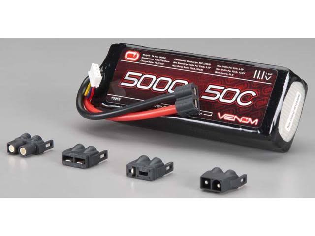 11.1V 5000mAh 50C 3S LiPo Battery with Uni Plug J70456