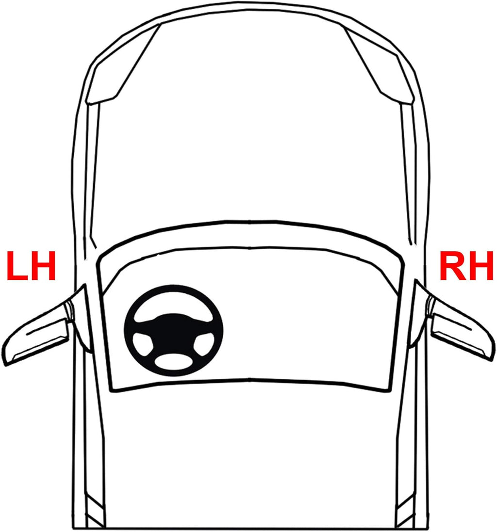 Front Window Regulator Pack of 2 O9824