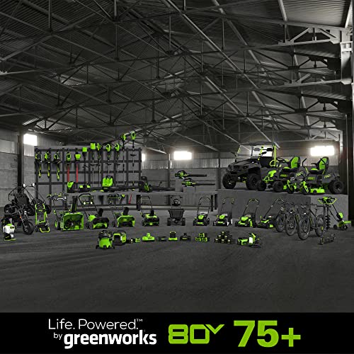 80V Cordless Brushless String Trimmer and Leaf Blower Combo with 2Ah Battery and Charger S677374