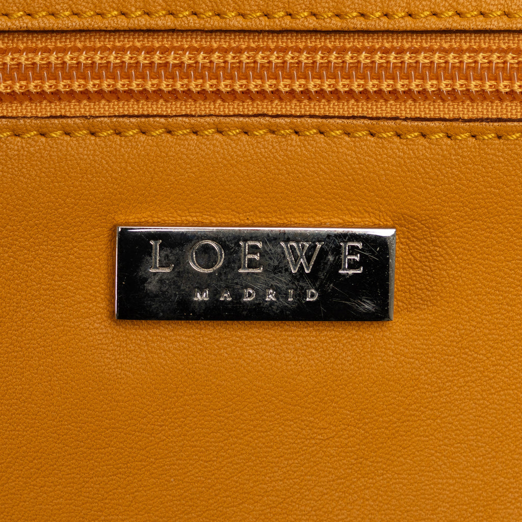 Yellow Calf Leather Top Handle Bag A385