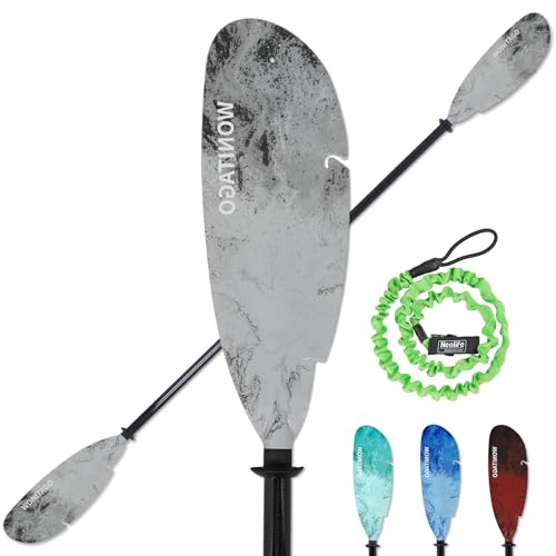 Carbon Fiber Shaft Plastic Blade Adjustable Kayak Paddles L6359