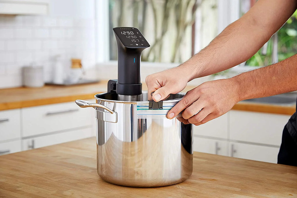 Sous Vide Precision Cooker 1200 Watts Black and Silver B281