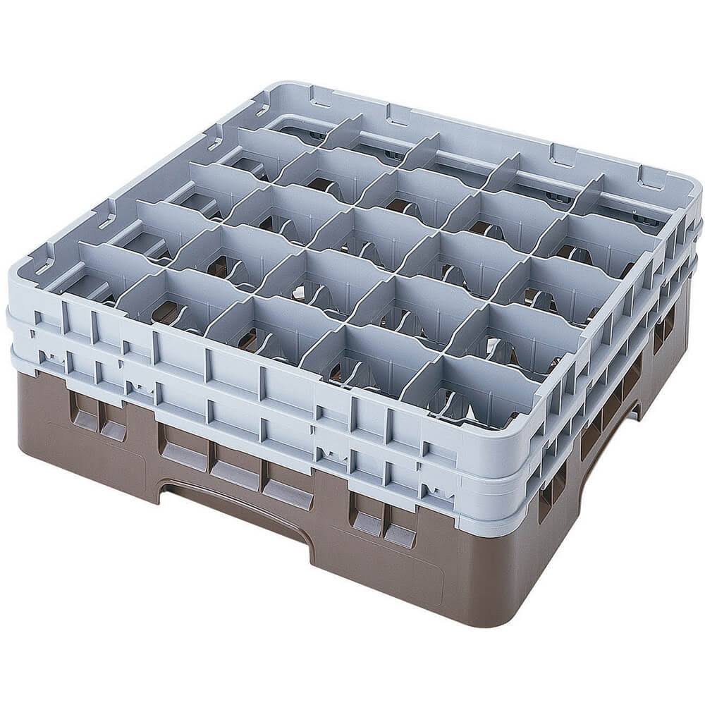25-Compartment Glass Rack P304
