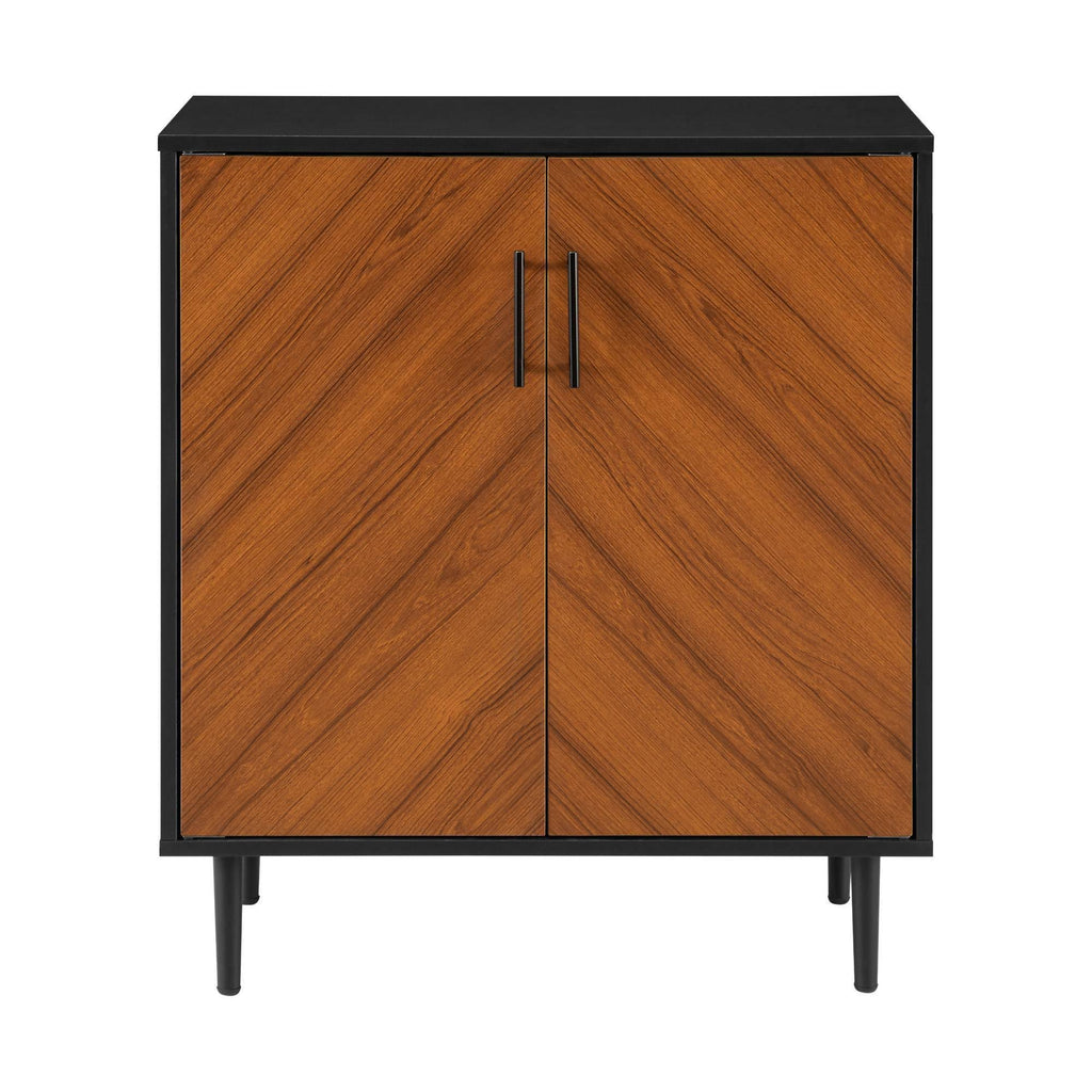 Solid Black Accent Cabinet Q500