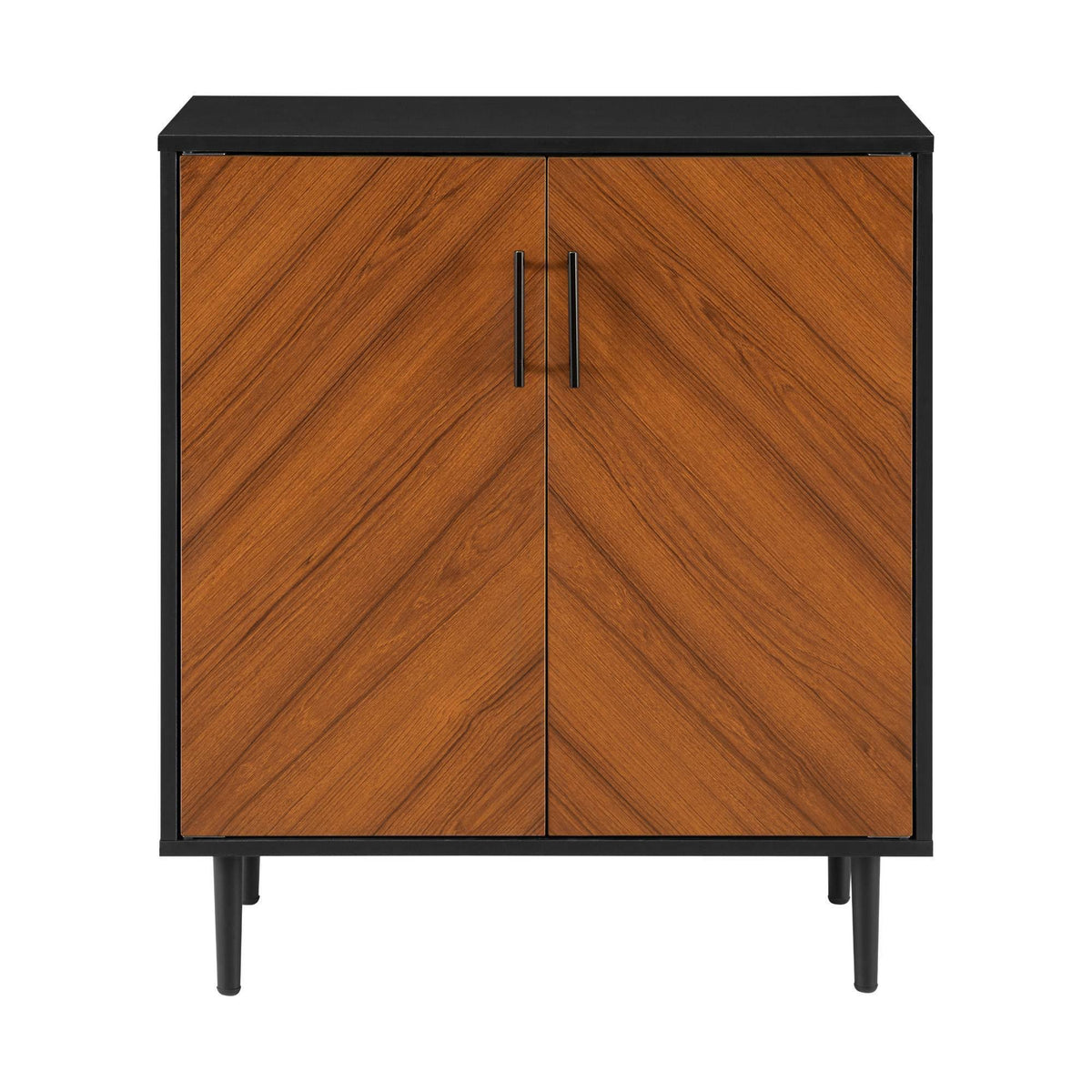Solid Black Accent Cabinet Q500