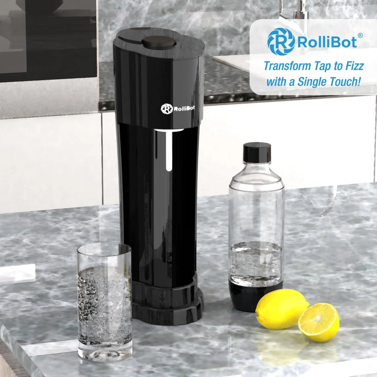 Sparkling Water Maker with BPA-free Water Bottle T594098