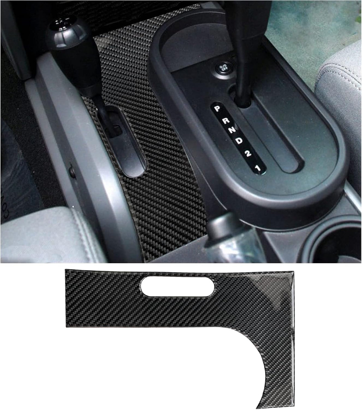 Carbon Fiber Gear Panel Frame Stickers I541000