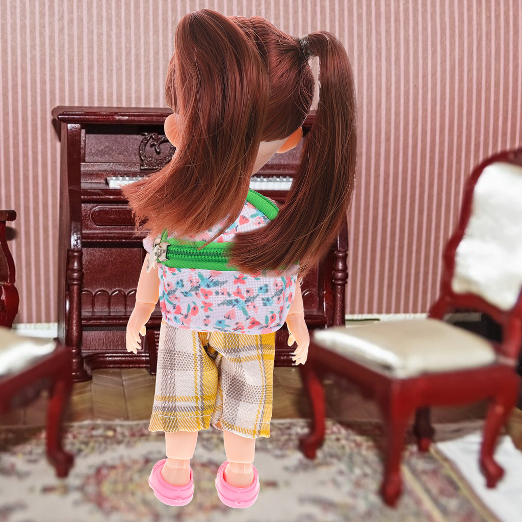 Mini House Ornament Photography Props Backpack O4238