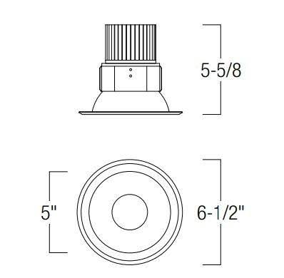 5-in Lighting Reflector W55831