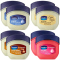 Vaseline Lip Therapy Rosy Lips, Cocoa Butter, Creme Brulee, Original Lip Balm, Tinted and Clear Lip Gloss Set, 2 of Each, 0.25 Oz Ea (8 Piece Set) R489