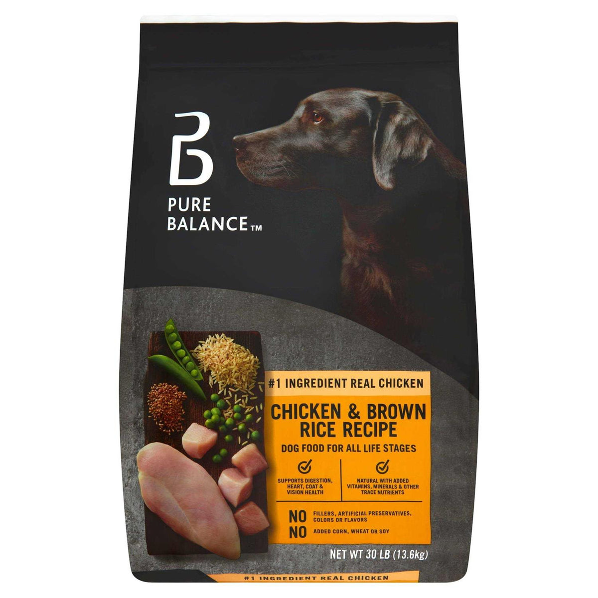Chicken and Brown Rice Recipe Dry Dog Food B708