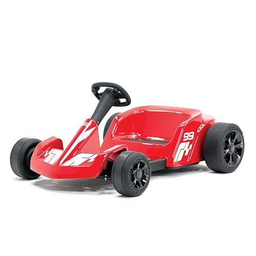 12V Battery Powered Go Kart Black Y8186