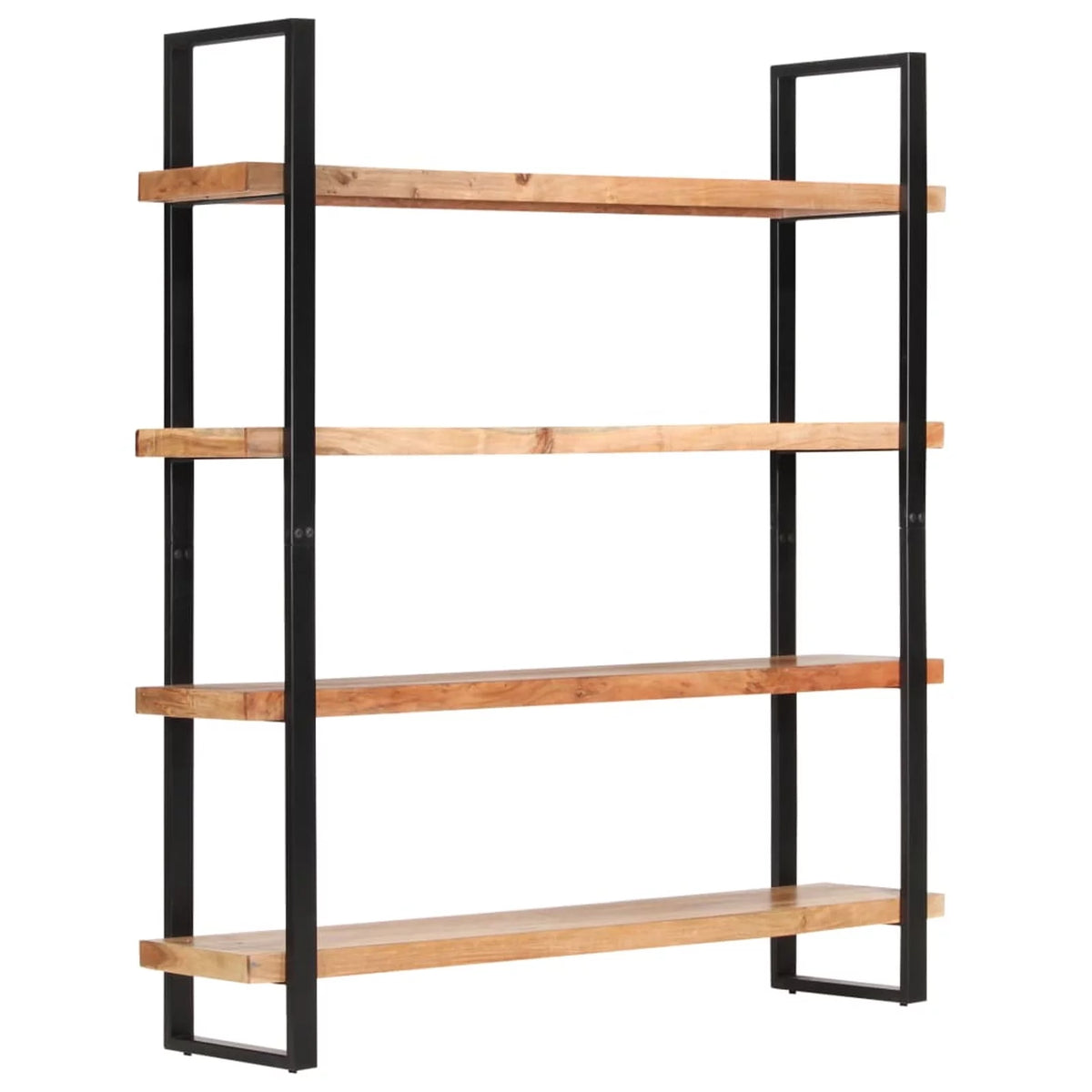 4-Tier Solid Acacia Wood Bookcase C196