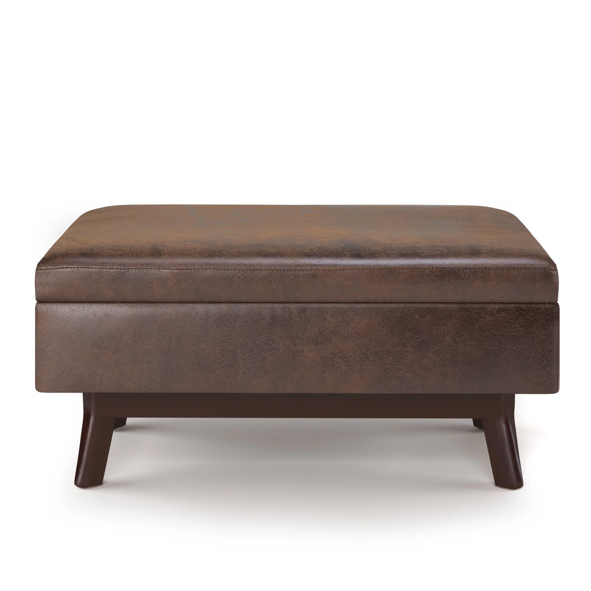 36" Wide Small Rectangular Storage Ottoman Q302