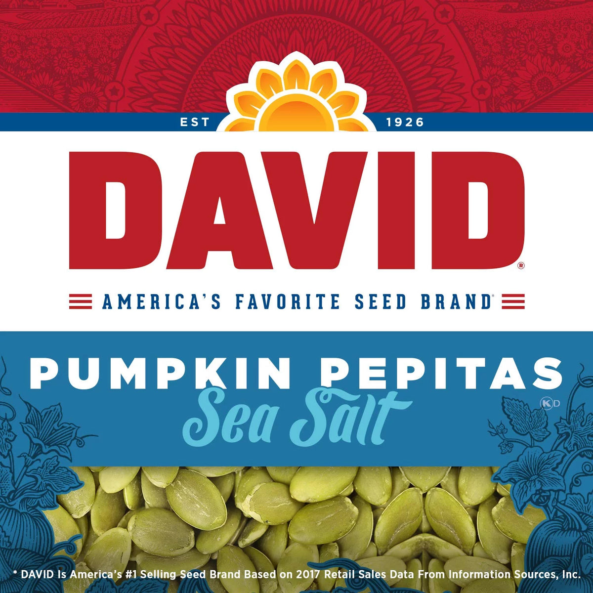 5-oz Resealable Bag Pack of 8 Pumpkin Pepitas Seeds C268503