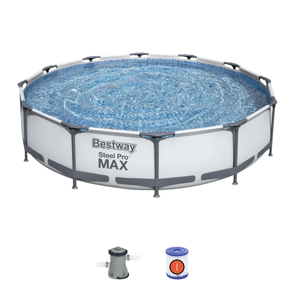 Steel Pro Max Swimming Pool Set with Filter Pump H530512