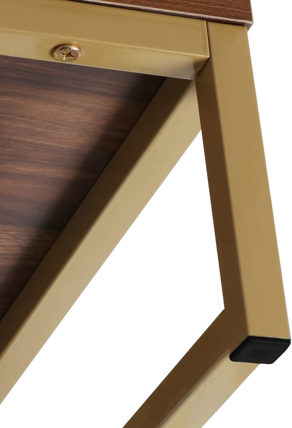 Walnut Wood 2 Doors Accent Storage Cabinet with Drawers and Shelves R494