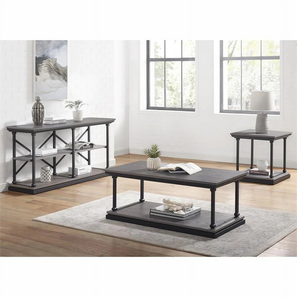 Wood 1-Shelf Coffee Table E8479