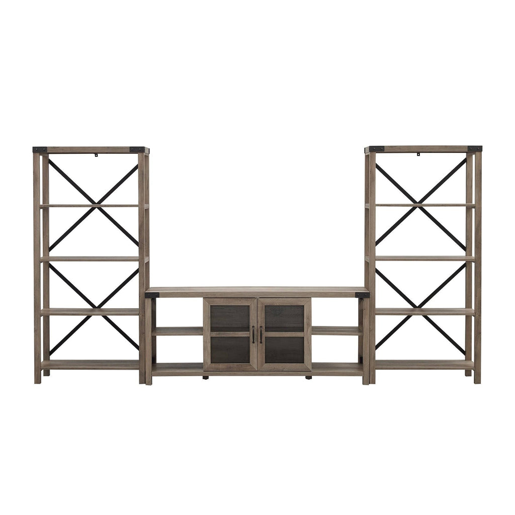 White Oak Entertainment Wall H73221