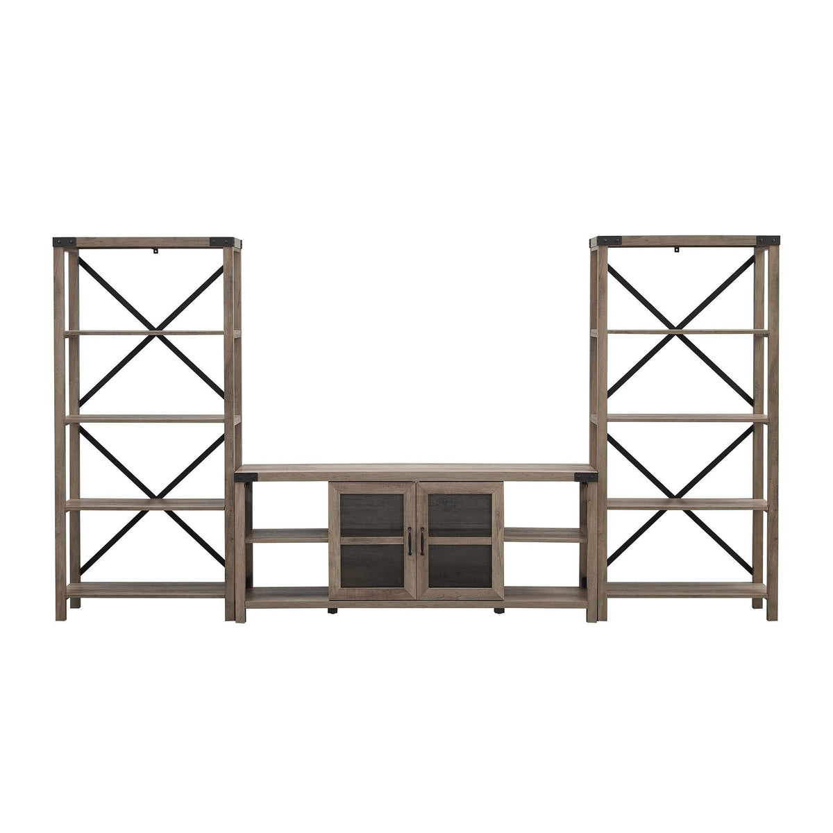 White Oak Entertainment Wall H73221