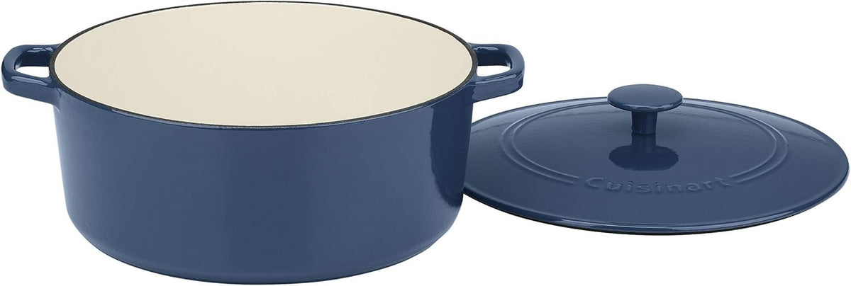 Enameled Cast Iron 7-Quart Covered Casserole P396