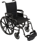 High Strength Wheelchair with Swing-Away Footrests M258