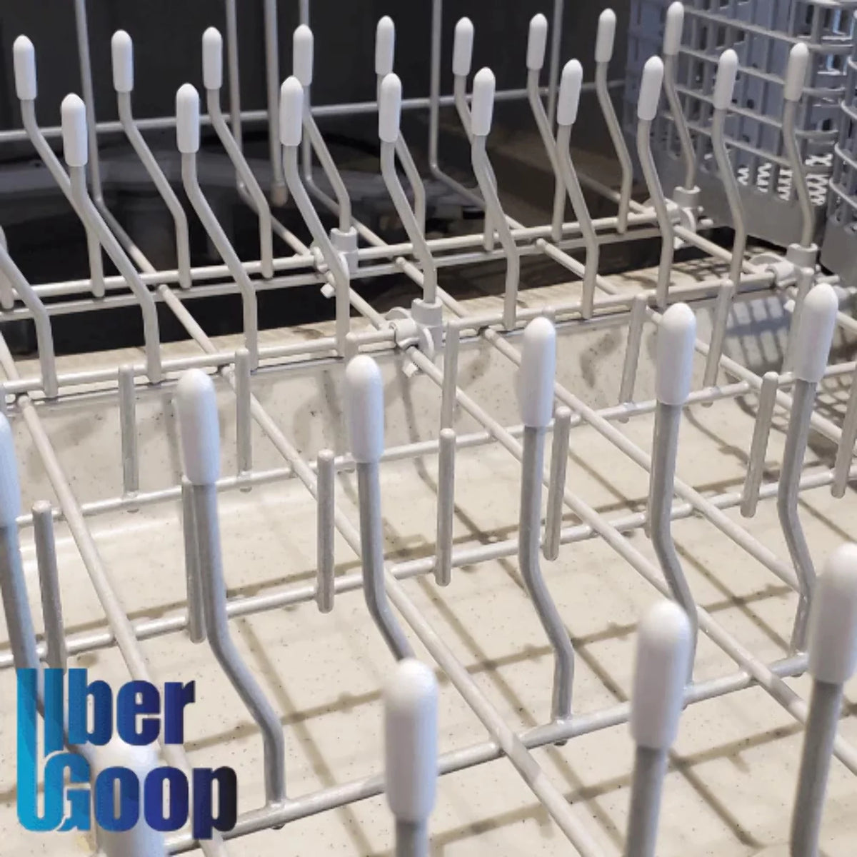 White Dishwasher Rack Repair Coating Kit with 100 Capsules 1 oz E341475