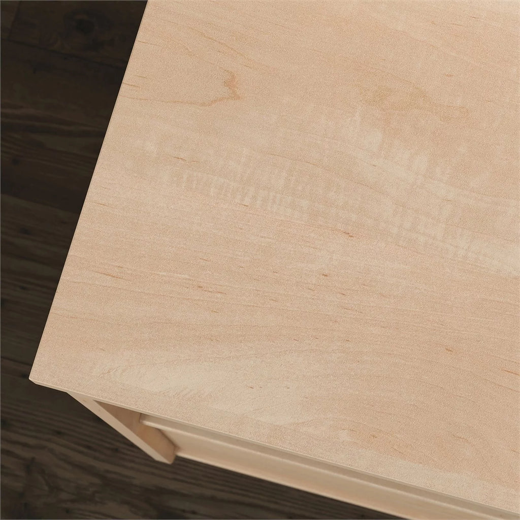 Engineered Wood Credenza Natural Maple Finish G56518