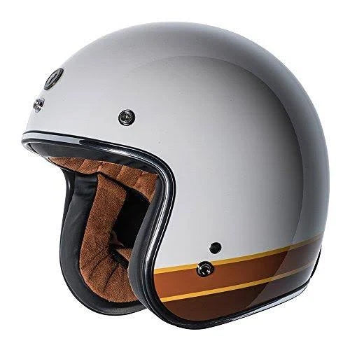 Gloss Black 3/4 Open Face Helmet XL X363