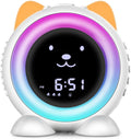 Cat Alarm Clock with Night Light & Sleep Sound Machine A615