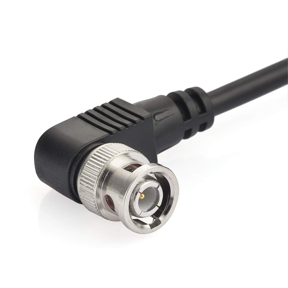 BNC to BNC Coaxial Cable 3ft 75Ω Black Pack of 2 O6570