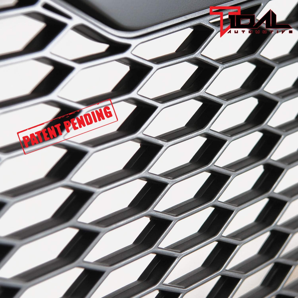 Matte Black ABS Upper Grille with LED Front Grille K8257
